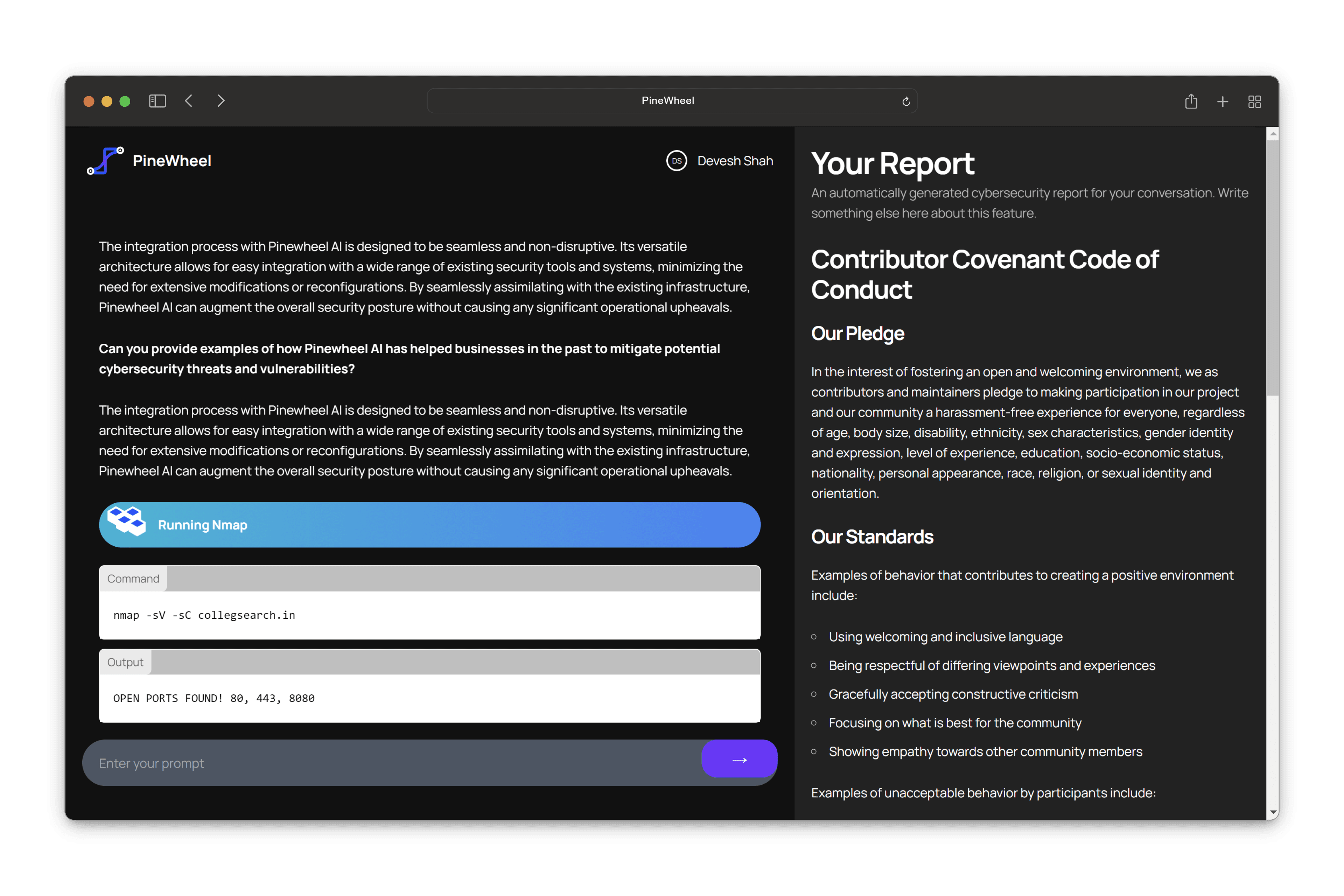 Dashboard Mockup